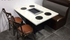 新款韓式火鍋桌青島生產廠家